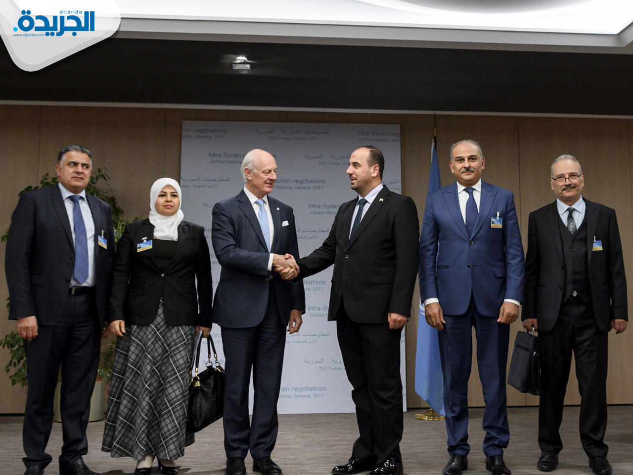 دي ميستورا مستقبلاً وفد المعارضة السوري