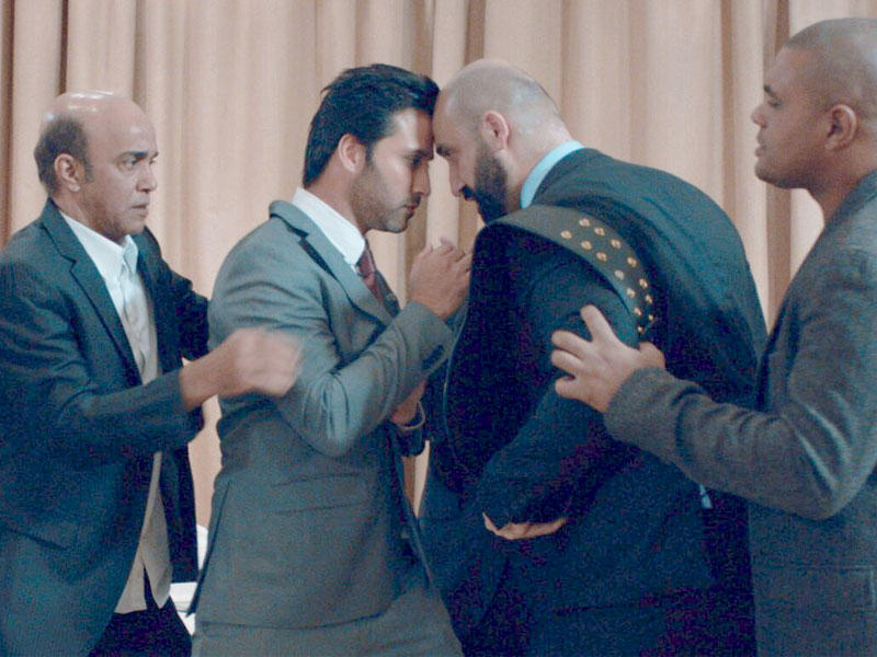 مشهد من فيلم «الجولة الأخيرة»