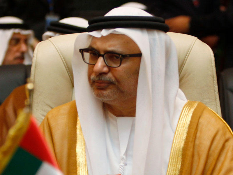 أنور قرقاش، وزير الدولة الإماراتي للشؤون الخارجية