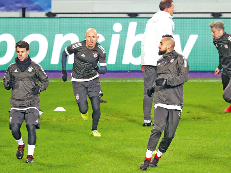 جانب من التدريب