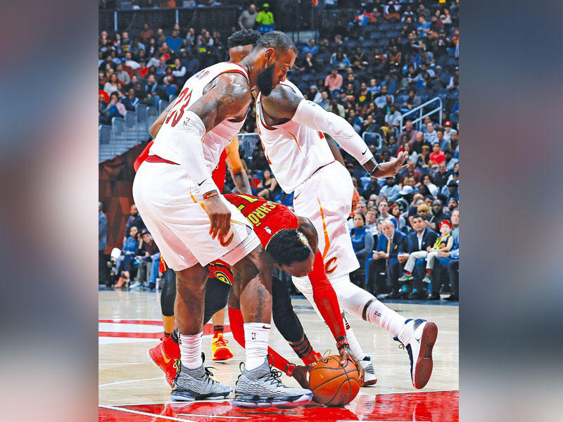 جانب من لقاء كليفلاند وأتلانتاn