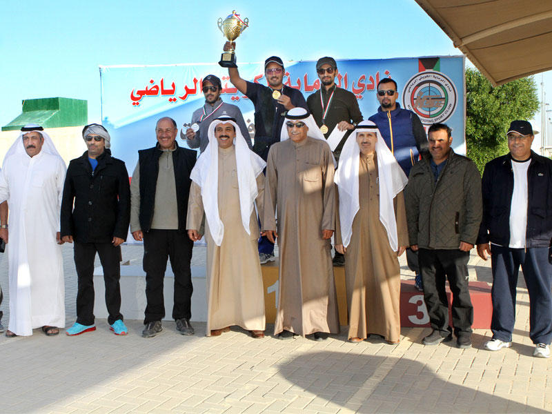 صورة جماعية لحفل ختام بطولة رماية السبورتنغ الأولى