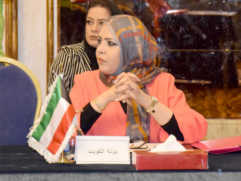  الوكيلة المساعدة لشؤون قطاع التعاون في وزارة الشؤون الاجتماعية شيخة العدواني