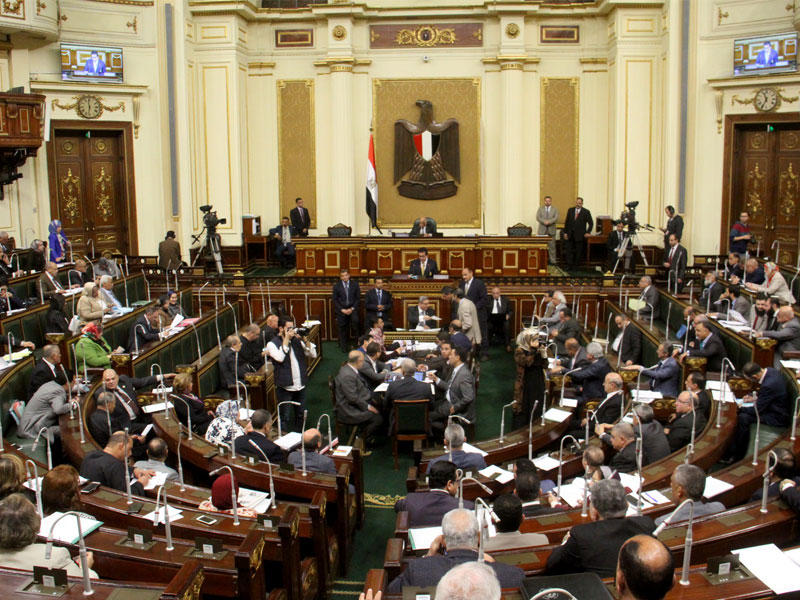 جانب من جلسة مجلس النواب أمس  