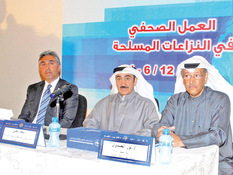 العلي ووهبة خلال الورشةn