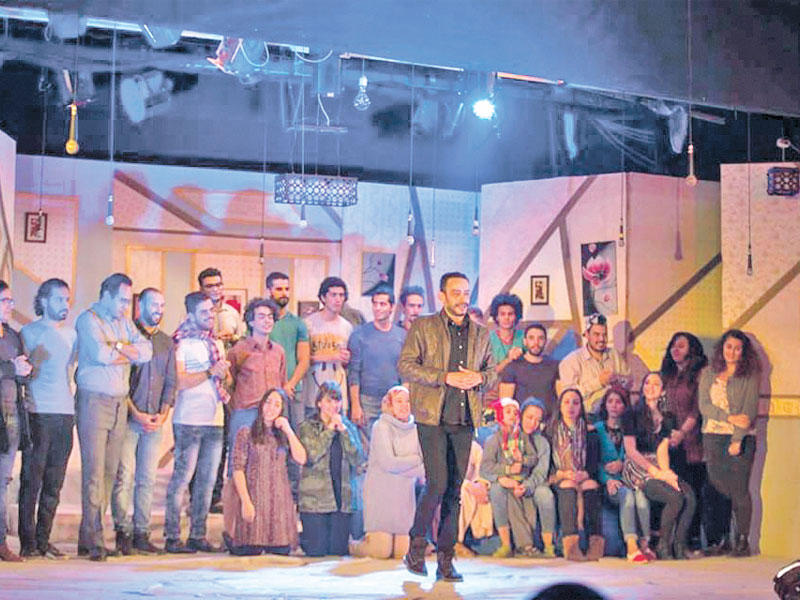 مسرحية«حل الضفاير»n