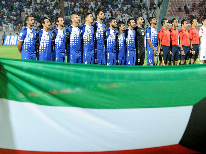 الأزرق في أكتوبر 2015 أمام نظيره الكوري الجنوبي