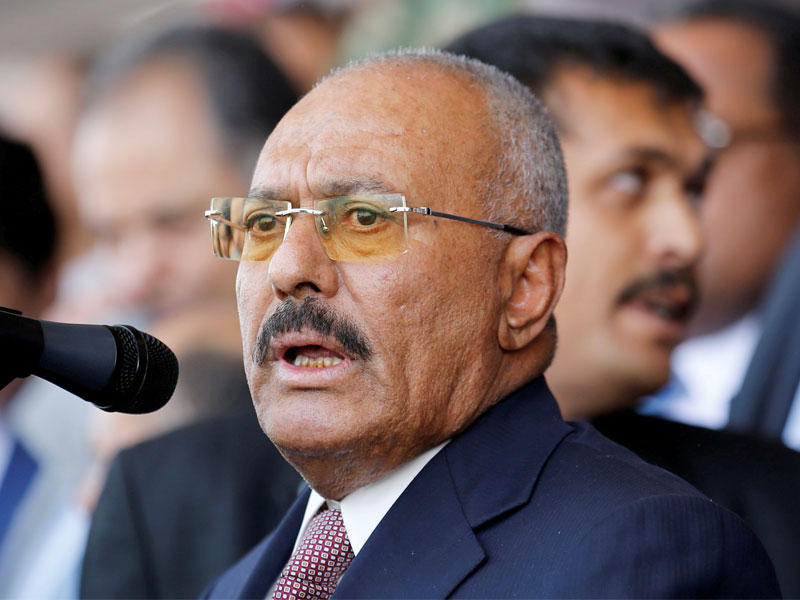  الرئيس السابق علي عبدالله صالح