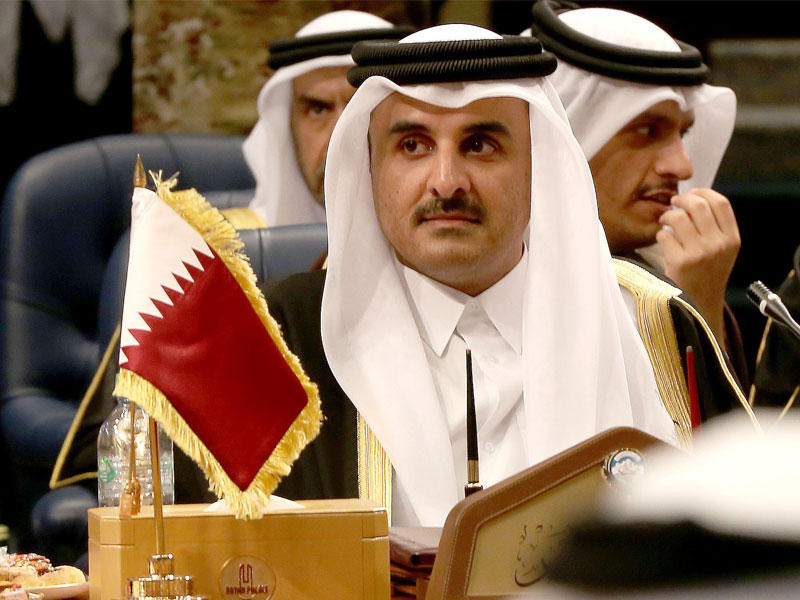 ب أمير دولة قطر الشيخ تميم بن حمد آل ثاني