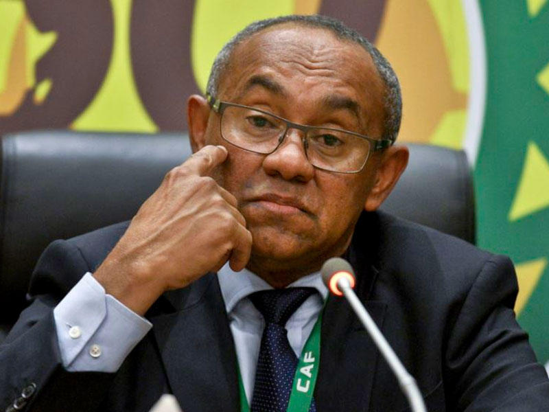 رئيس الاتحاد الإفريقي لكرة القدم أحمد أحمد