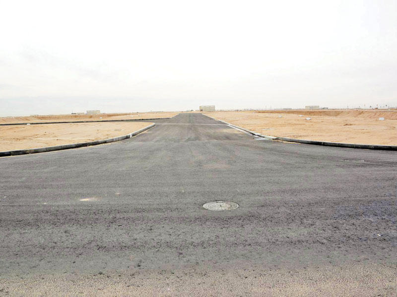 إنجاز البنى التحتية في «غرب عبدالله المبارك»