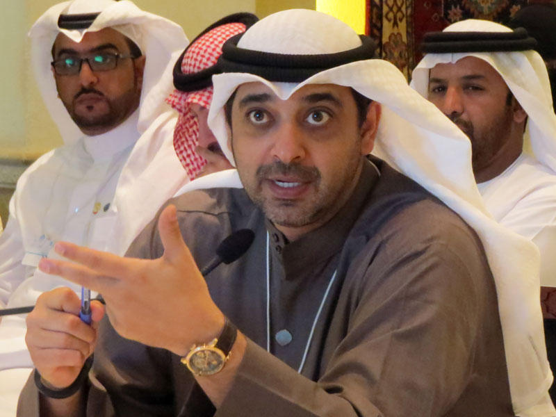  وزير الدولة لشؤون مجلس الوزراء وزير الإعلام بالوكالة الشيخ محمد العبدالله