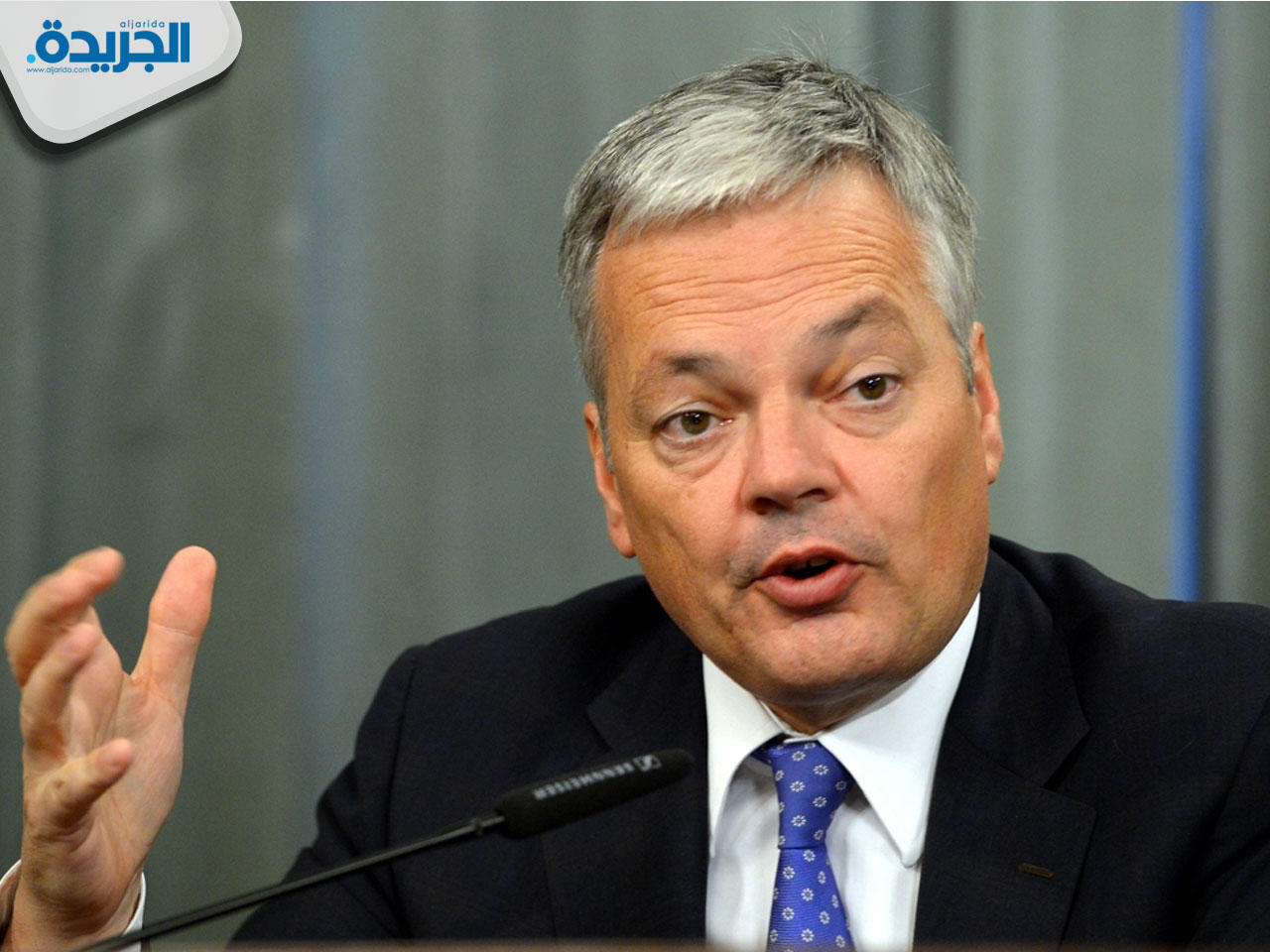 وزير الخارجية البلجيكي ديدييه ريندرز