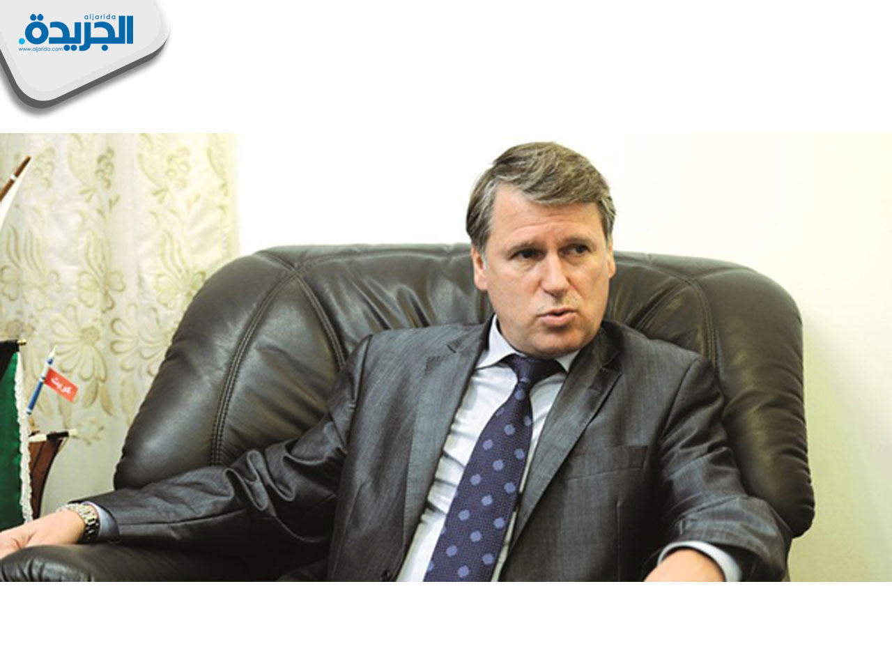 السفير الروسي لدى البلاد اليكسي سولوماتين