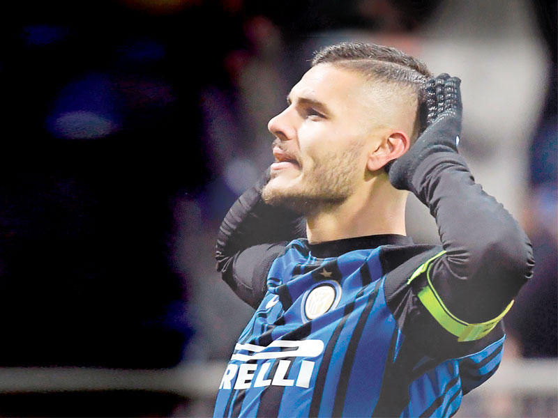 ماورو إيكاردي، مهاجم وقائد إنتر ميلانو الإيطالي