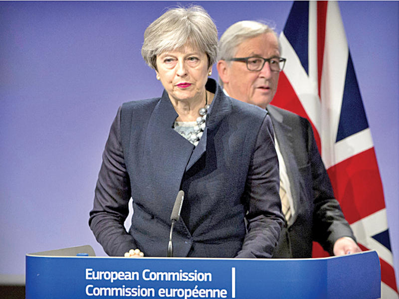 ماي قبل جولة المباحثات الثلاثاء الماضي