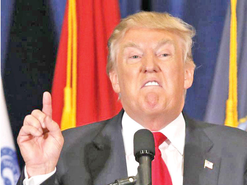 الرئيس دونالد ترامب