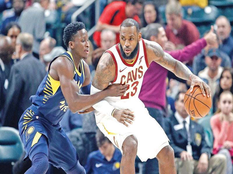 جانب من لقاء كليفلاند وبيسرز