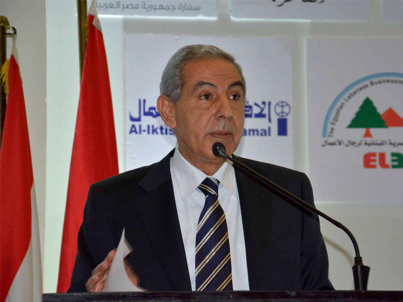  وزير التجارة والصناعة  طارق قابيل
