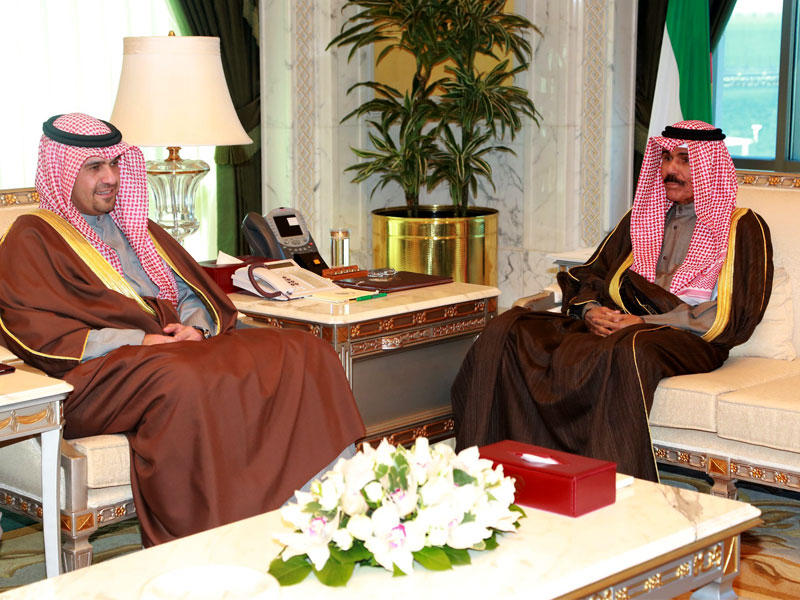 ولي العهد مستقبلاً أنس الصالح أمس