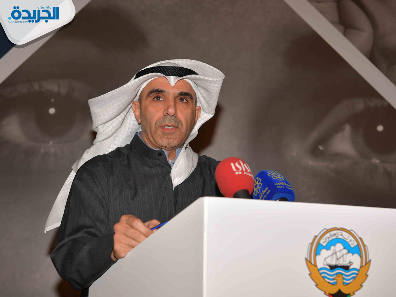 الصبيح متحدثاً خلال الندوة