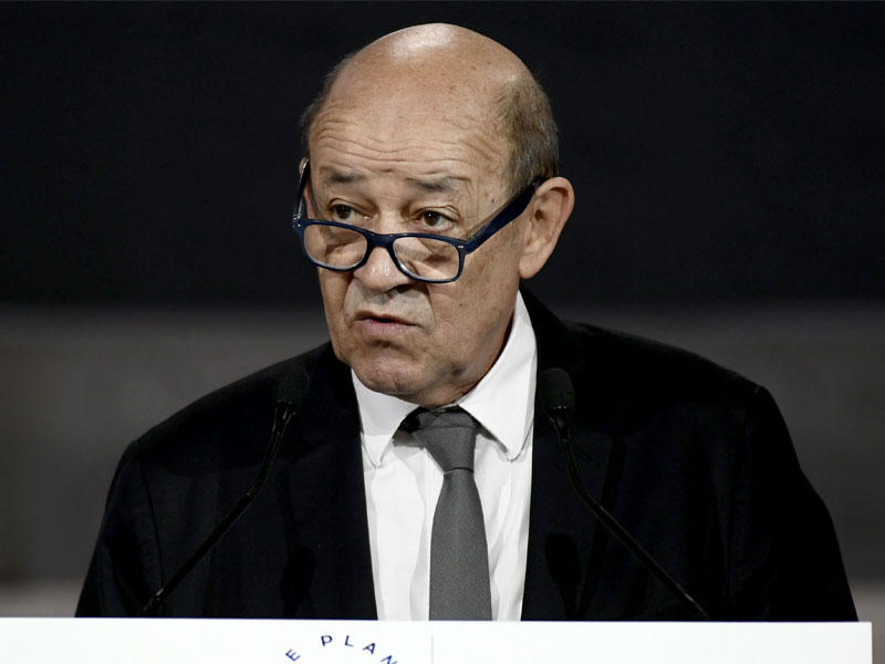  وزير الخارجية جان إيف لودريان