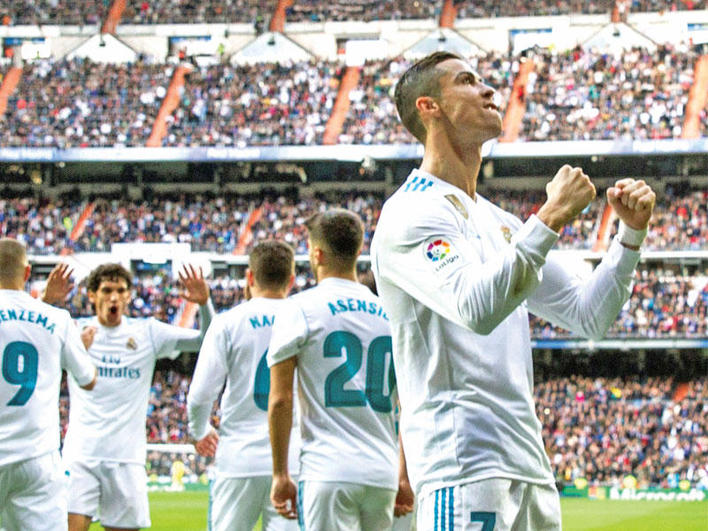 رونالدو نجم ريال مدريد