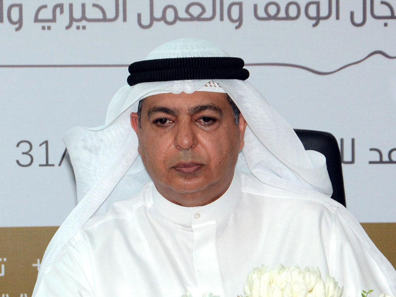 نائب الأمين العام للإدارة والخدمات في الأمانة العامة للأوقاف رئيس اللجنة التحضيرية للملتقى الوقفي الرابع والعشرين صقر السجاري