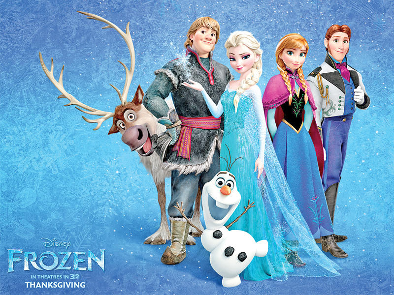 ملصق فيلم «Frozen»