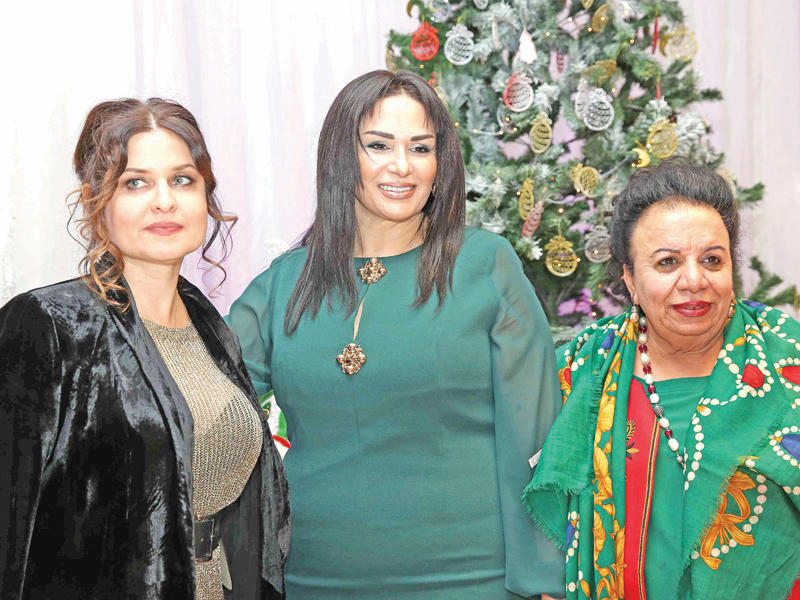 نرجس الشطي وسوليماتين وليلى بولسn