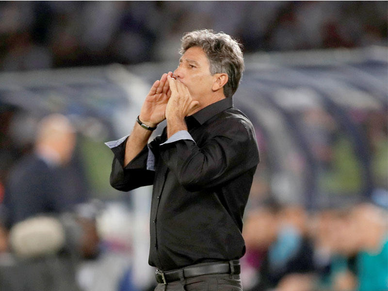 ريناتو غاوتشو، المدير الفني لفريق غريميو البرازيلي