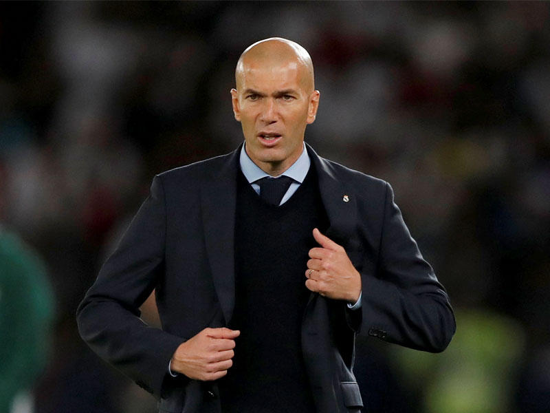  زين الدين زيدان، مدرب فريق ريال مدريد