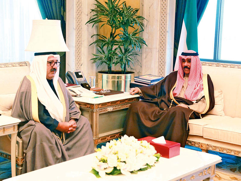 ولي العهد مستقبلاً ناصر الصباح