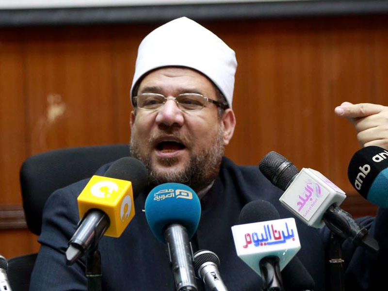  وزير الأوقاف محمد مختار