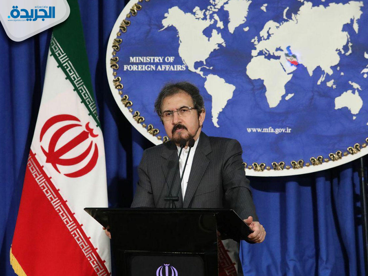 ناطق باسم وزارة الخارجية الايرانية بهرام قاسمي