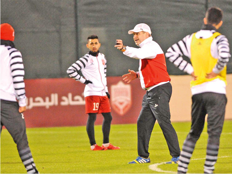 سكوب يشرف على تدريب المنتخب البحريني
