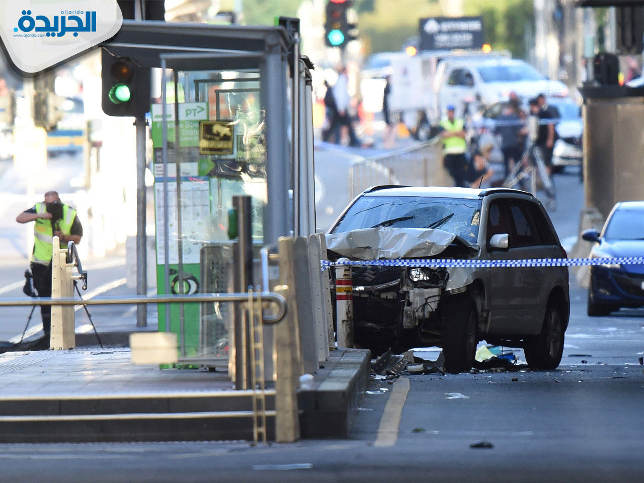 السيارة التي تم عن طريقها عملية الدهس
