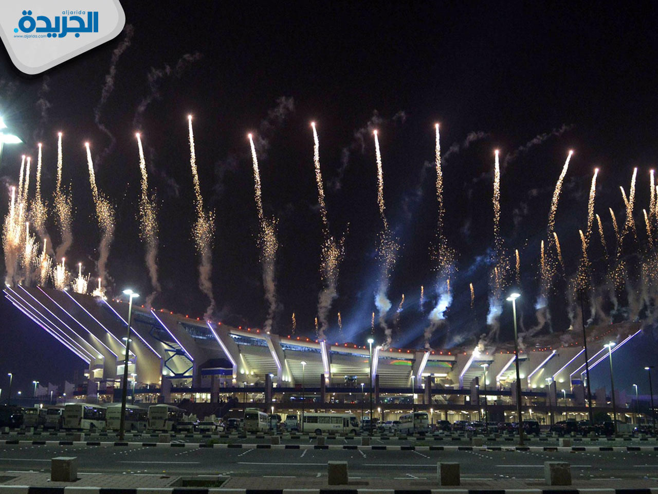 أرشيفية لاستاد جابر في احتفال سابق