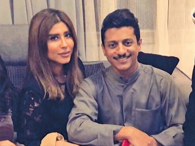 عبدالله عباس وليلى عبدالله