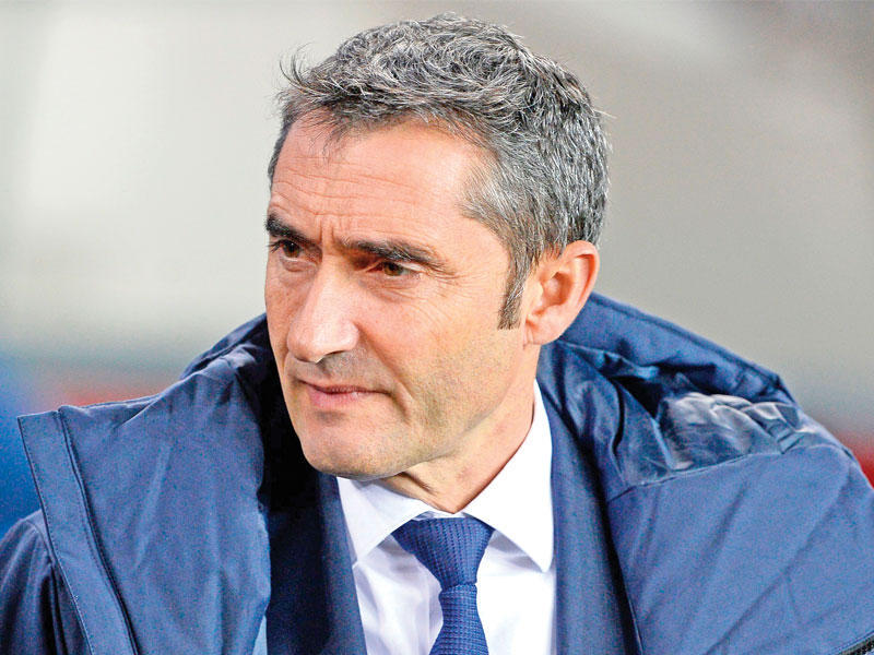 إرنستو فالفيردي، المدير الفني لبرشلونة