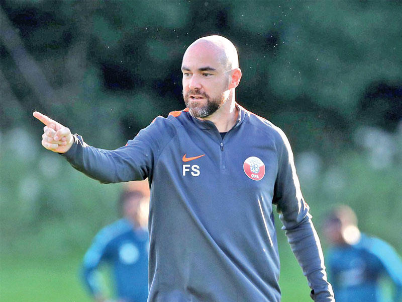 المدرب الإسباني للمنتخب القطري سانشيز