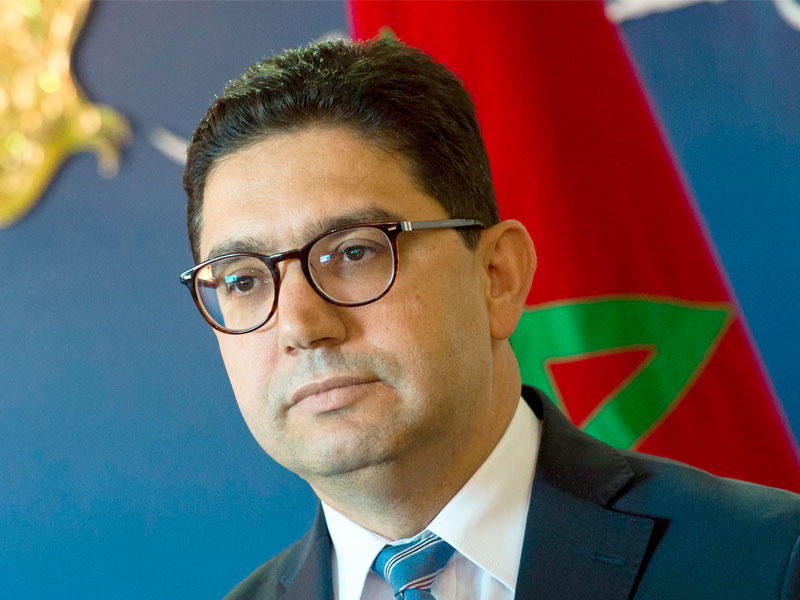 وزير الشؤون الخارجية والتعاون الدولي المغربي ناصر بوريطة 