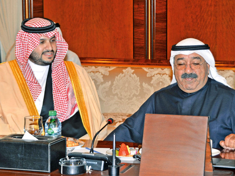 النائب الاول مستقبلاً تركي بن محمد أمس