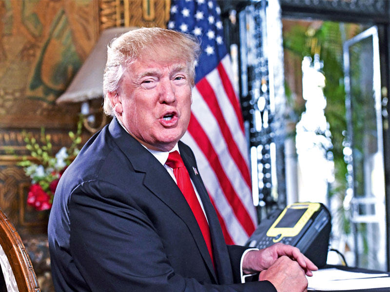 الرئيس الأميركي دونالد ترامب