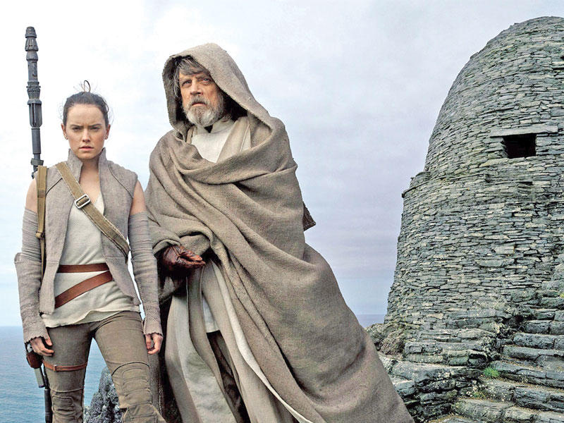 مشهد من فيلم ستار وورز