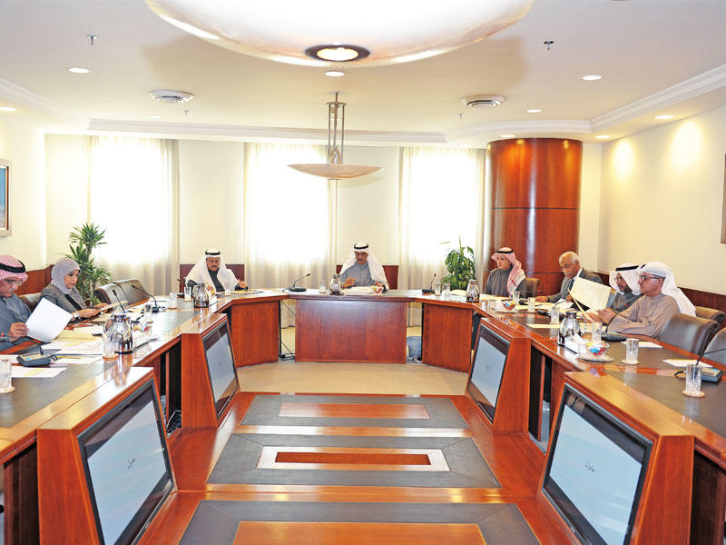 الحميضي مترئساً الاجتماع