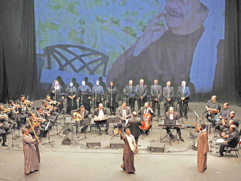 جانب من أوبريت «بساط الفقر»