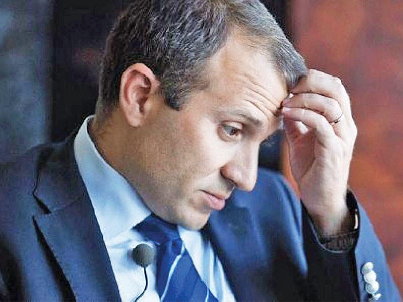 وزير الخارجية والمغتربين في لبنان جبران باسيل