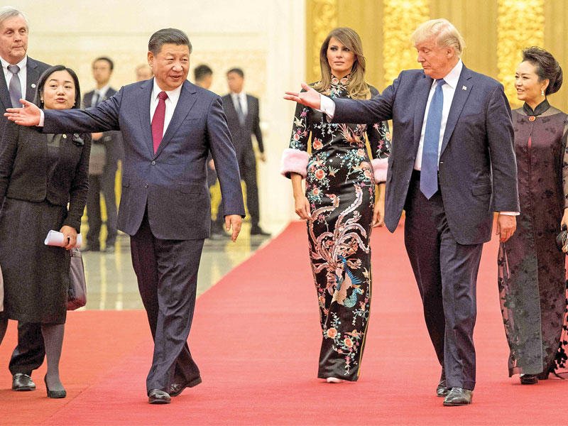 ترامب والرئيس الصينيn