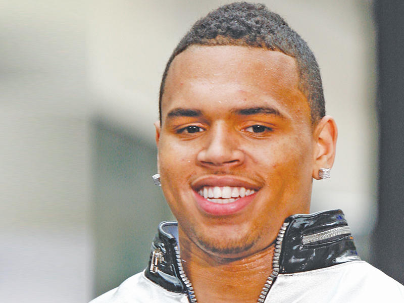 المغني الأميركي الشهير كريس براون